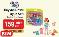 POLLY POCKET HAYVAN DOSTU OYUN SETİ OYUNCAK